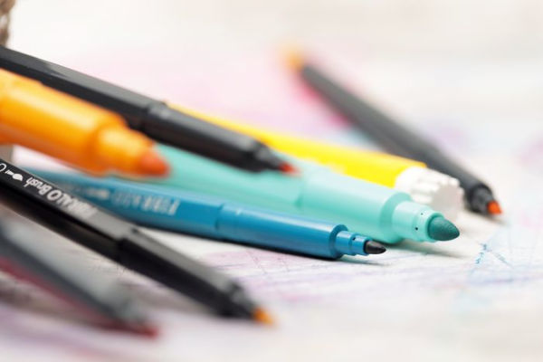 Fibralo Brush-Tipped Watersoluble Pens