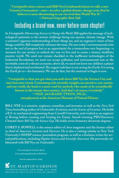 Unstoppable: Harnessing Science to Change the World