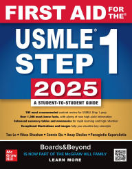Title: First Aid for the USMLE Step 1 2025, Author: Connie Qiu